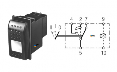 Hella Taster / Schalter RH-7411 