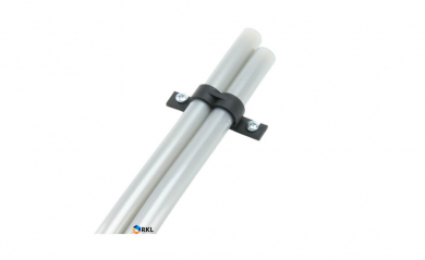 Schlauchhalter 10 mm, 2-fach 