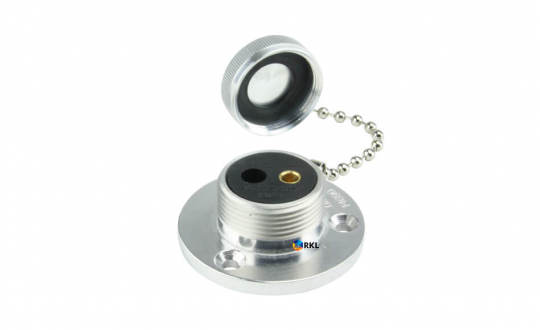 Hella Steckdose DIN 14690, Metall, Aufbau