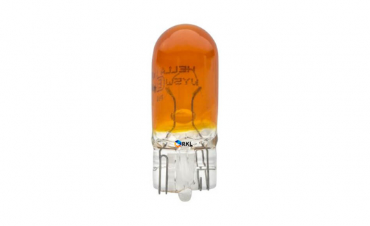 Premium Glassockellampe, 5W, 12V, gelb