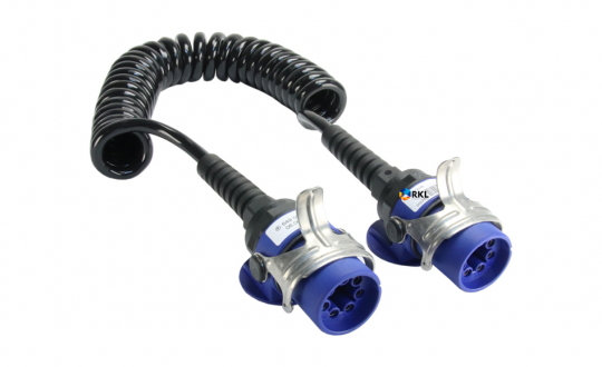Elite: ABS Spiralkabel, 7-polig