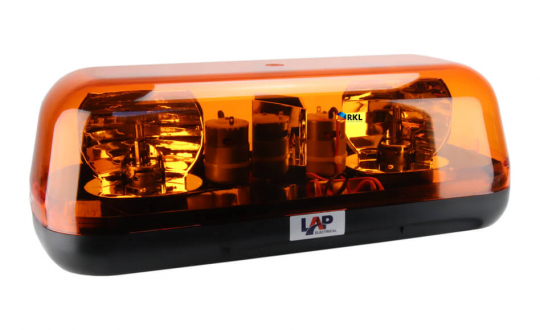 LAP CLB2H Compact Lightbar 1P, orange, 12/24V